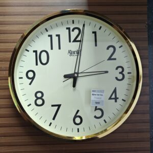 wall clock/Ajanta/Gold classsic design/Big size